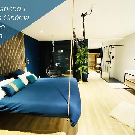 Appartamento Capsule Temps Suspendu - Balnéo, Cinema&billard